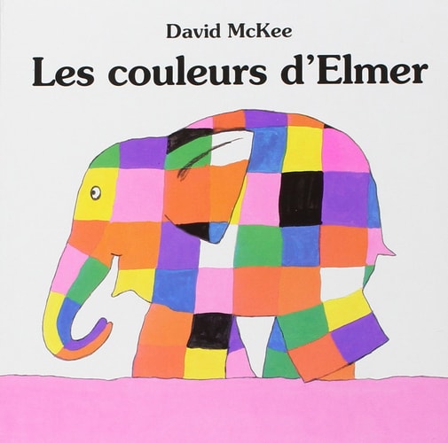 ES COULEURS D'ELMER, de David McKee | portada del libro