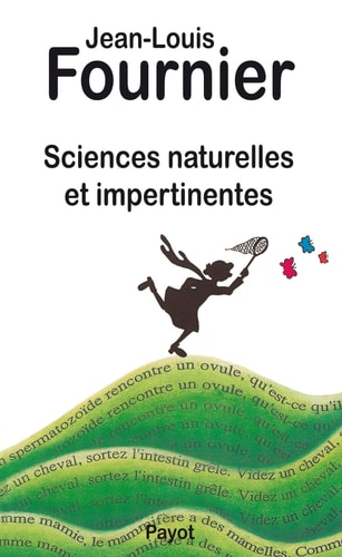 SCIENCES NATURELLES ET IMPERTINENTES, de Jean-Louis Fournier | portada del libro