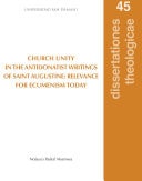 Church unity in the antidonatist writings of saint augustine: relevance for ecumenism today, de PASKAL MSEMWA | portada del l