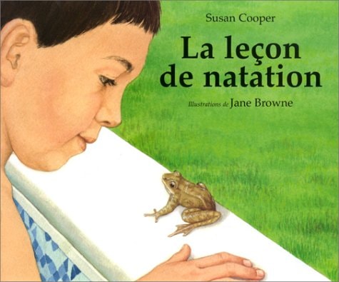A LECON DE NATATION, de Susan Cooper | portada del libro