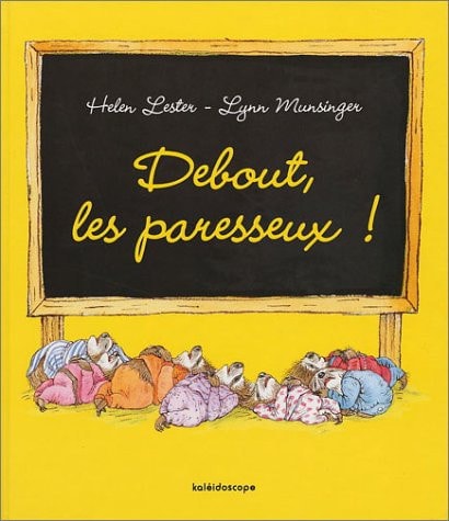 EBOUT, LES PARESSEUX !, de Helen Lester | portada del libro