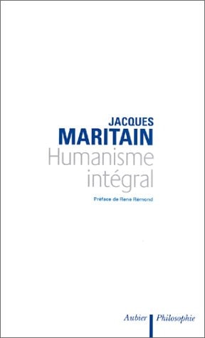 HUMANISME INTEGRAL (NOUVELLE EDITION), de Jacques Maritain | portada del libro