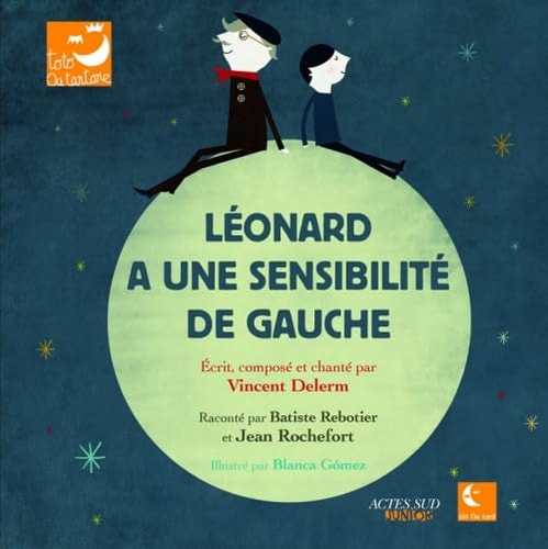 LEONARD A UNE SENSIBILITE DE GAUCHE, de Vincent Delerm | portada del libro