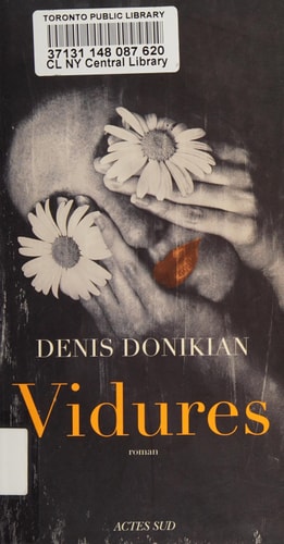 VIDURES, de Denis Donikian | portada del libro
