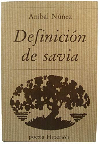 Definición de savia, de NUÑEZ | portada del libro