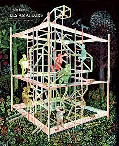 Les amateurs, de Brecht Evens | portada del libro