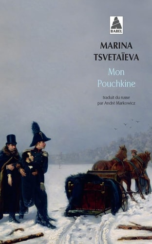 MON POUCHKINE, de Marina T︠S︡vetaeva | portada del libro