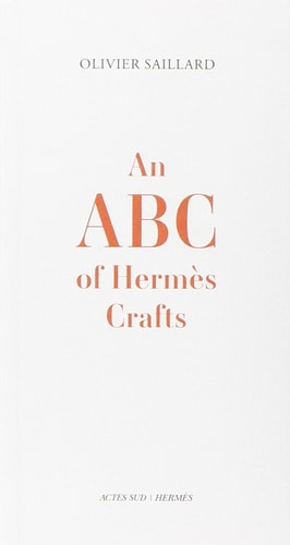 PETIT LEXIQUE DES GESTES HERMES (ANGLAIS), de Olivier Saillard | portada del libro