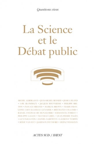 LA SCIENCE ET LE DEBAT PUBLIC, de Collectif | portada del libro