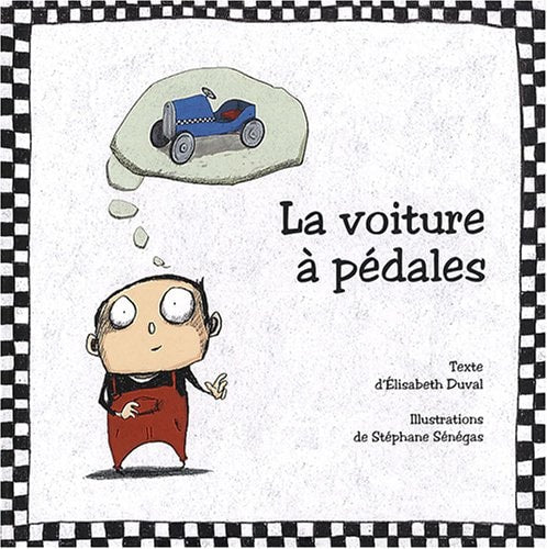 A VOITURE A PEDALES, de Élisabeth Duval | portada del libro
