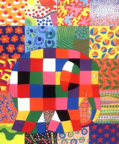 Le grand jour d'Elmer, de David McKee | portada del libro