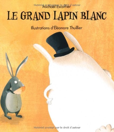 E GRAND LAPIN BLANC, de Michaël Escoffier | portada del libro