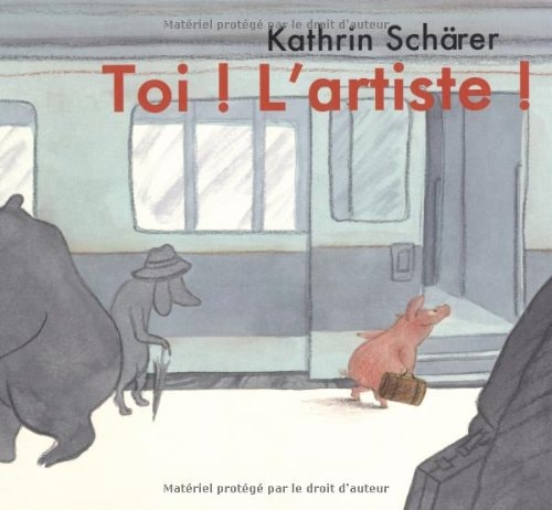 OI ! L'ARTISTE !, de Kathrin Schärer | portada del libro