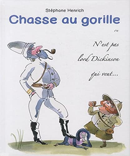 HASSE AU GORILLE OU N'EST PAS, de Stéphane Henrich | portada del libro