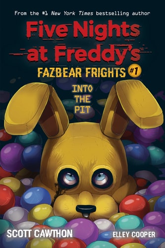 FIVE NIGHTS AT FREDDY'S: FAZBEAR FRIGHTS 1 INTO, de Scott Cawthon | portada del libro