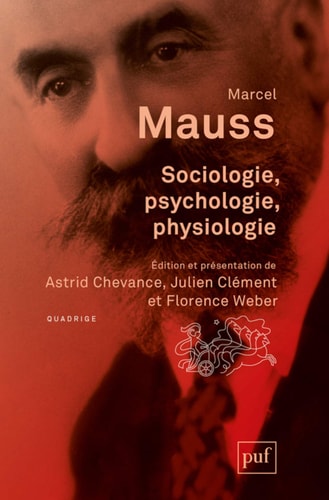 OCIOLOGIE, PSYCHOLOGIE, BIOLOGIE, de Marcel Mauss | portada del libro