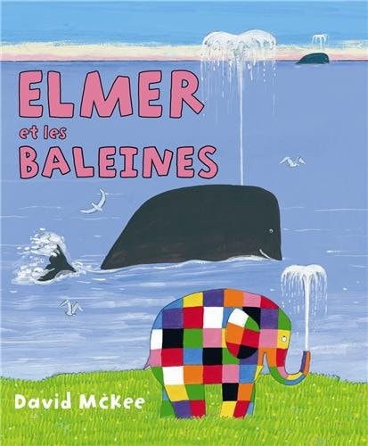 Elmer et les baleines, de David McKee | portada del libro