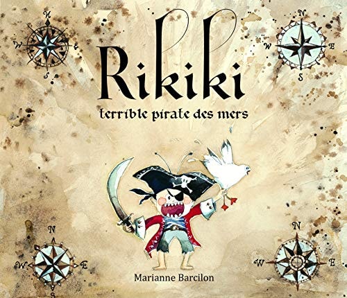 IKIKI TERRIBLE PIRATE DES MERS, de Marianne Barcilon | portada del libro