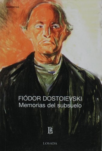 MEMORIAS DEL SUBSUELO, de FIODOR DOSTOYEVSKI | portada del libro