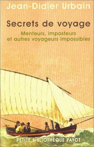 SECRETS DE VOYAGE, de Jean-Didier Urbain | portada del libro