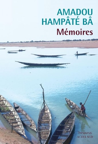 MEMOIRES, de Amadou Hampâté Bâ | portada del libro