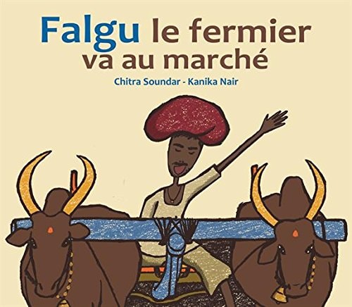 ALGU LE FERMIER VA AU MARCHE, de Chitra Soundar | portada del libro