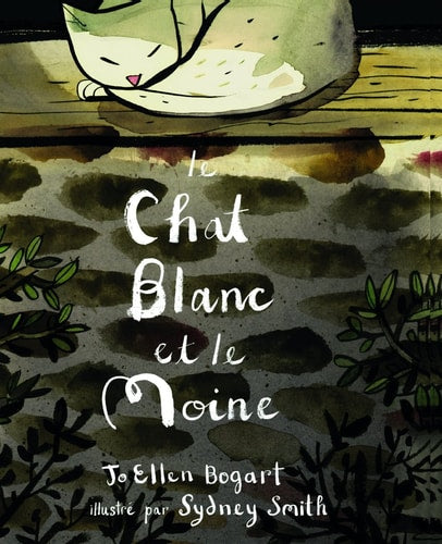 E CHAT BLANC ET LE MOINE, de Jo Ellen Bogart | portada del libro