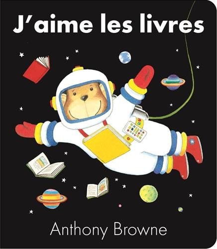 J'aime les livres, de Anthony Browne | portada del libro