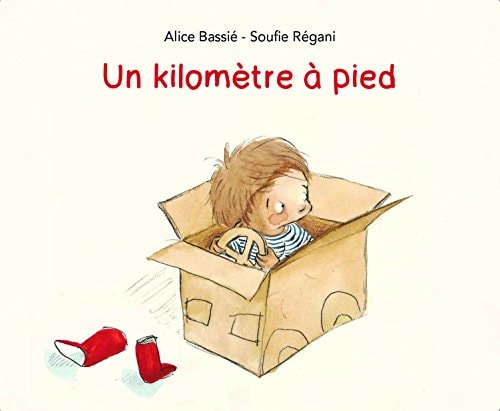 N KILOMETRE A PIED, de Alice Bassié | portada del libro