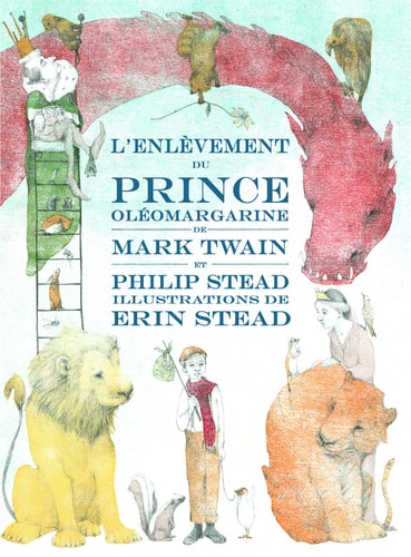 'ENLEVEMENT DU PRINCE OLEOMARGARINE, de Mark Twain | portada del libro