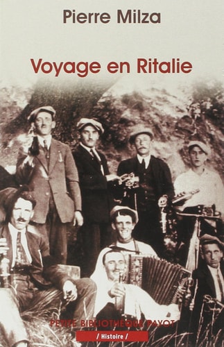 VOYAGE EN RITALIE, de Pierre Milza | portada del libro