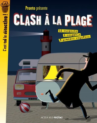 CLASH A LA PLAGE -1ERE ED, de Pronto | portada del libro