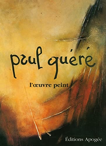 PAUL QUERE L'OEUVRE PEINT, de Paul Quéré | portada del libro