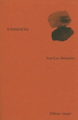 N'ESSENCES, de Jean-Luc Steinmetz | portada del libro