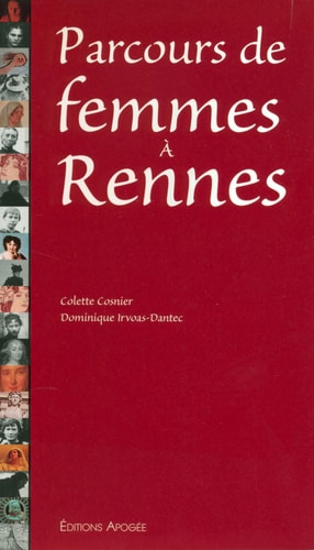 PARCOURS DE FEMMES A RENNES, de Cosnier/dantec colette/dominique | portada del libro