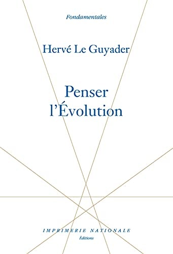 PENSER L'EVOLUTION, de Hervé Le Guyader | portada del libro