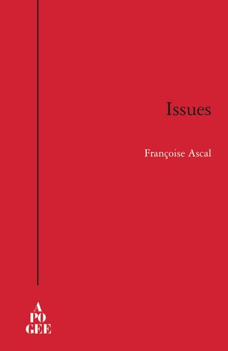 ISSUES, de Françoise Ascal | portada del libro