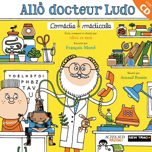 ALLO DOCTEUR LUDO, de Olive et moi | portada del libro