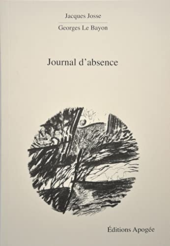 JOURNAL D'ABSENCE, de Jacques Josse | portada del libro
