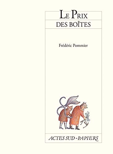 LE PRIX DES BO×TES, de Frédéric Pommier | portada del libro