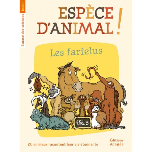 ESPECE D'ANIMAL ! VOL 9. LES FARFELUS, de Nicolas Guillas | portada del libro