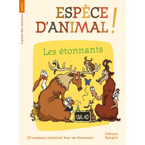 ESPECE D'ANIMAL ! VOL 10. LES DISCRETS, de Nicolas Guillas | portada del libro