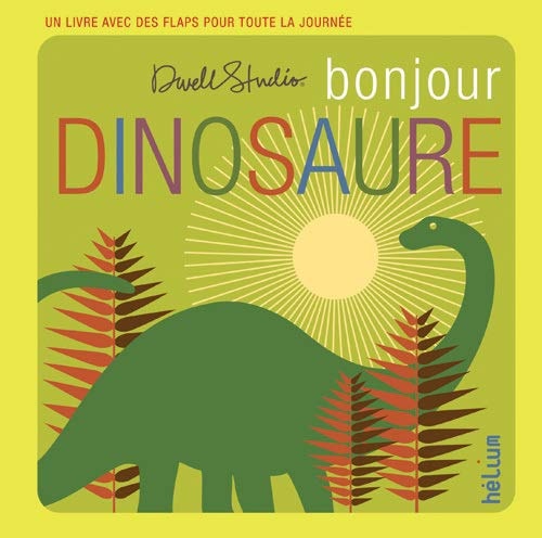 BONJOUR DINOSAURE, de DwellStudio | portada del libro