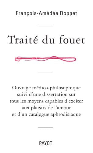 TRAITE DU FOUET, de François-Amédée Doppet | portada del libro