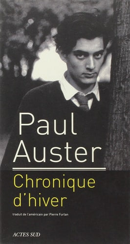 CHRONIQUE DHIVER, de Paul Auster | portada del libro