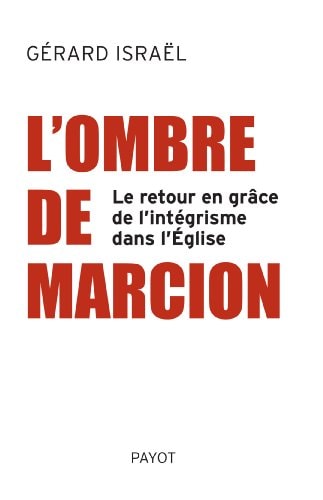 LOMBRE DE MARCION, de Gérard Israël | portada del libro