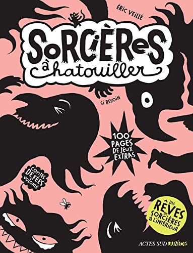 SORCIERES A CHATOUILLER, de Éric Veillé | portada del libro