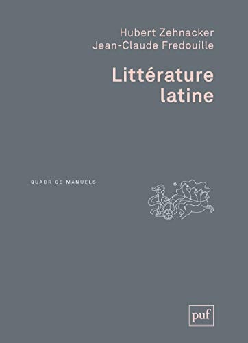 ITTERATURE LATINE, de Hubert Zehnacker | portada del libro