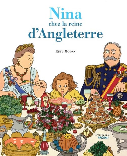 NINA CHEZ LA REINE D'ANGLETERRE, de Rutu Modan | portada del libro