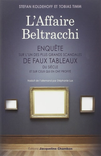 LAFFAIRE BELTRACCHI, de Stefan Koldehoff | portada del libro